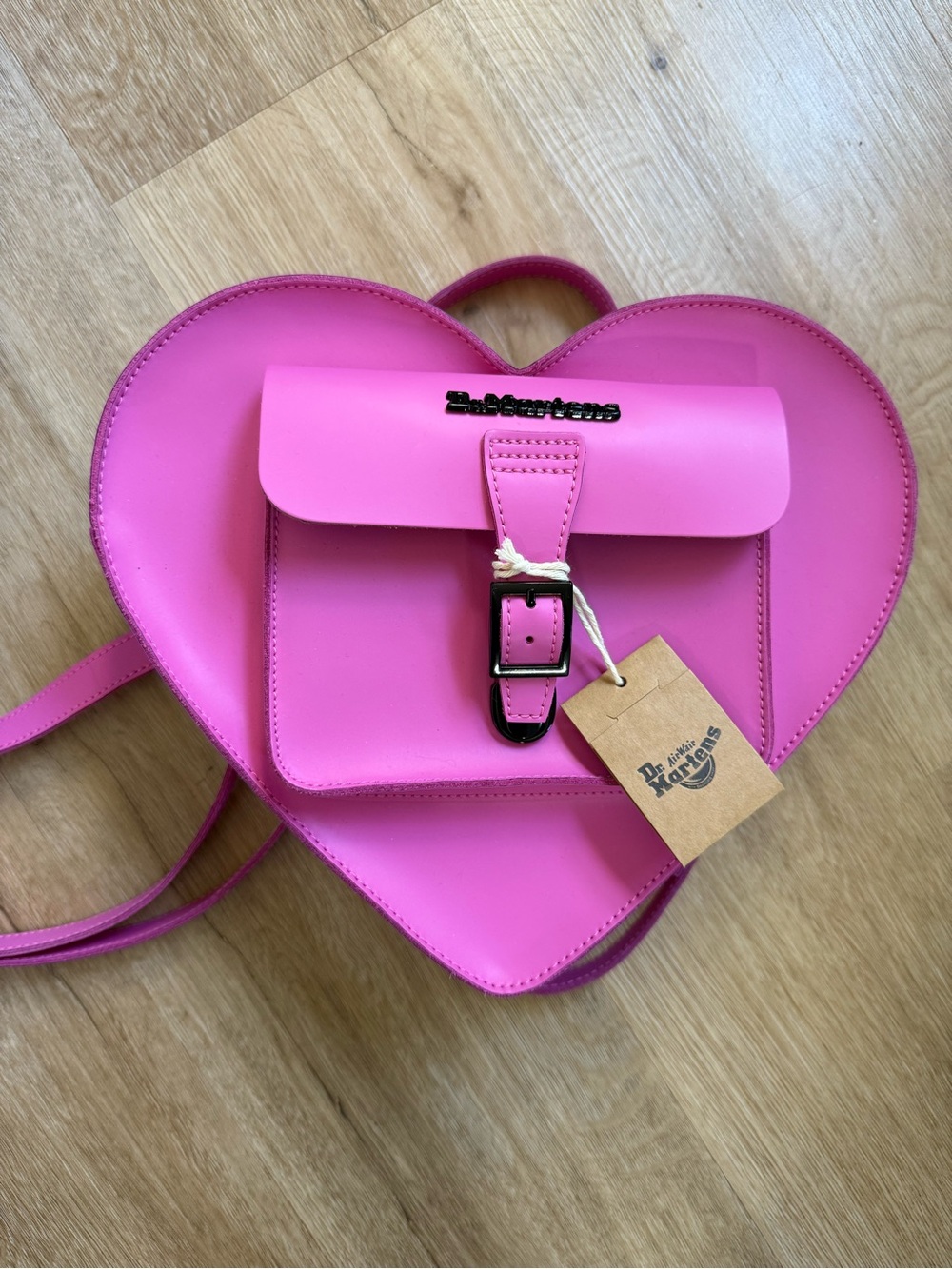 Dr. Martens Kiev Leather Heart Shaped Bag